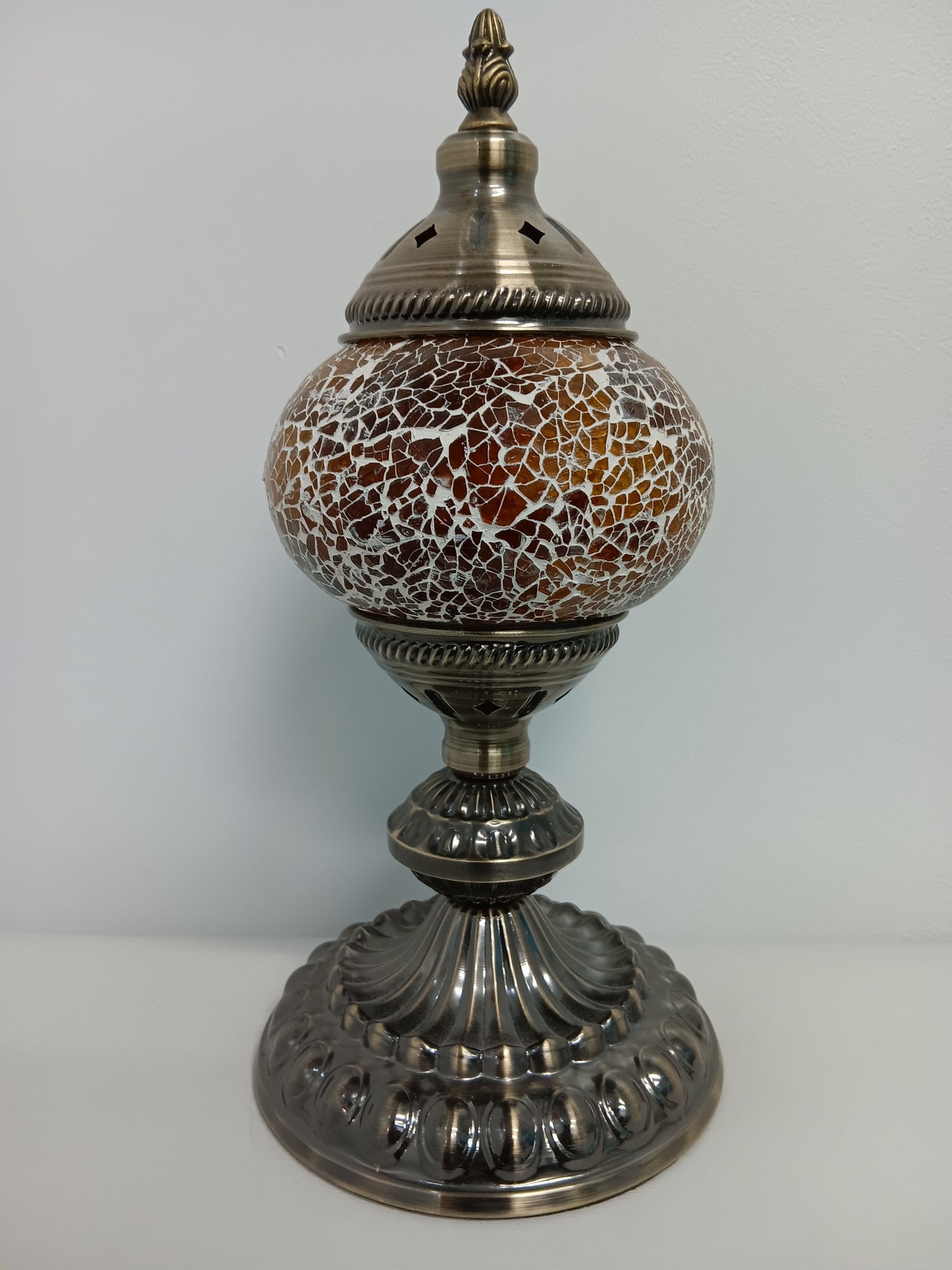 Turkish Mosaic Lamp - Orange