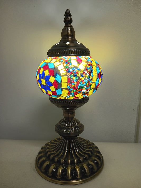 Turkish Mosaic Lamp - Flower