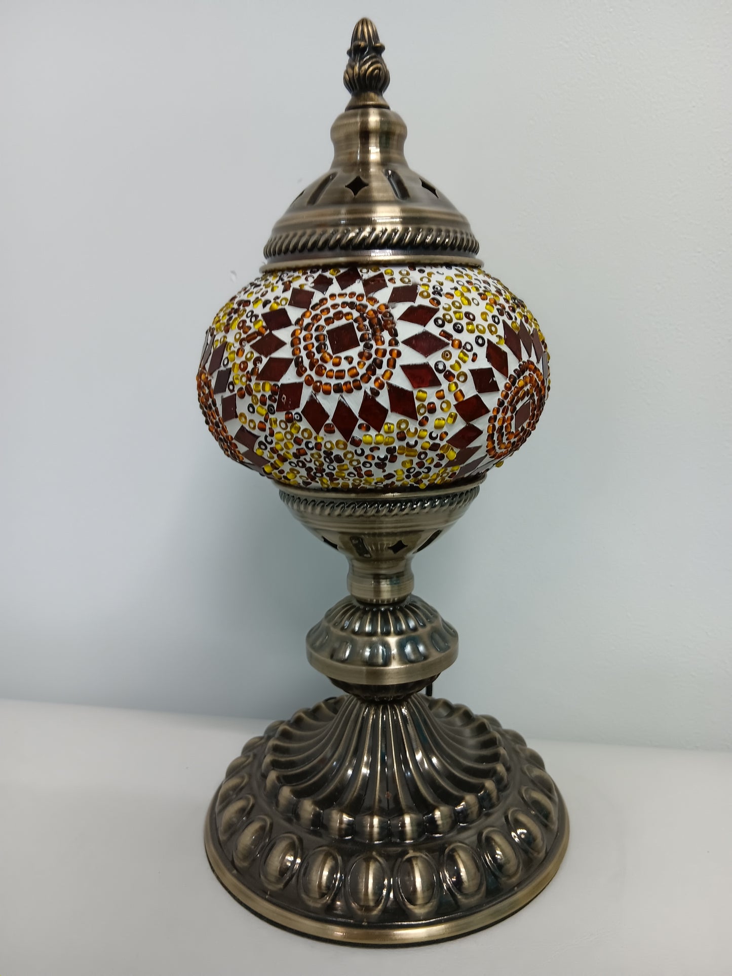 Turkish Mosaic Lamp - Yellow