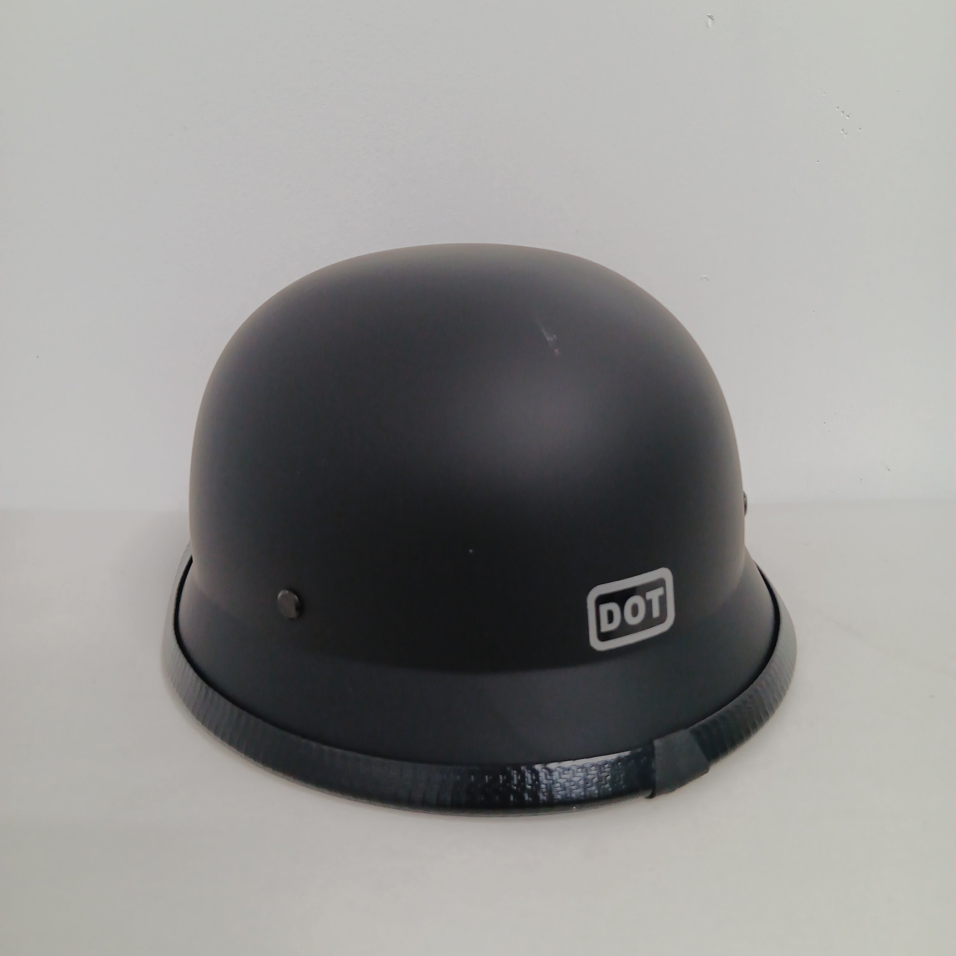 German Helmet (Matt Black) – Skingraft Rotorua