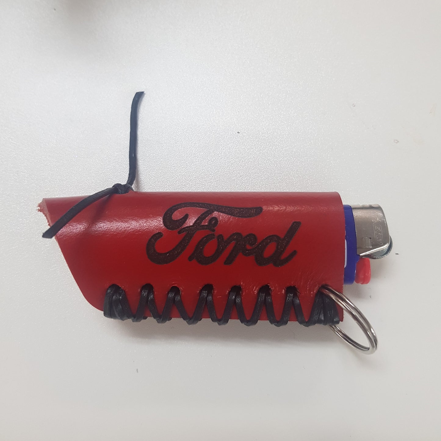 Lighter Holder -Red Ford