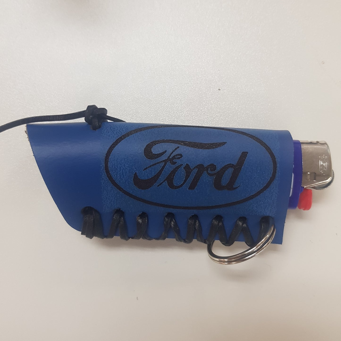 Lighter Holder - Blue Ford