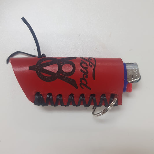 Lighter Holder - Red Ford V8