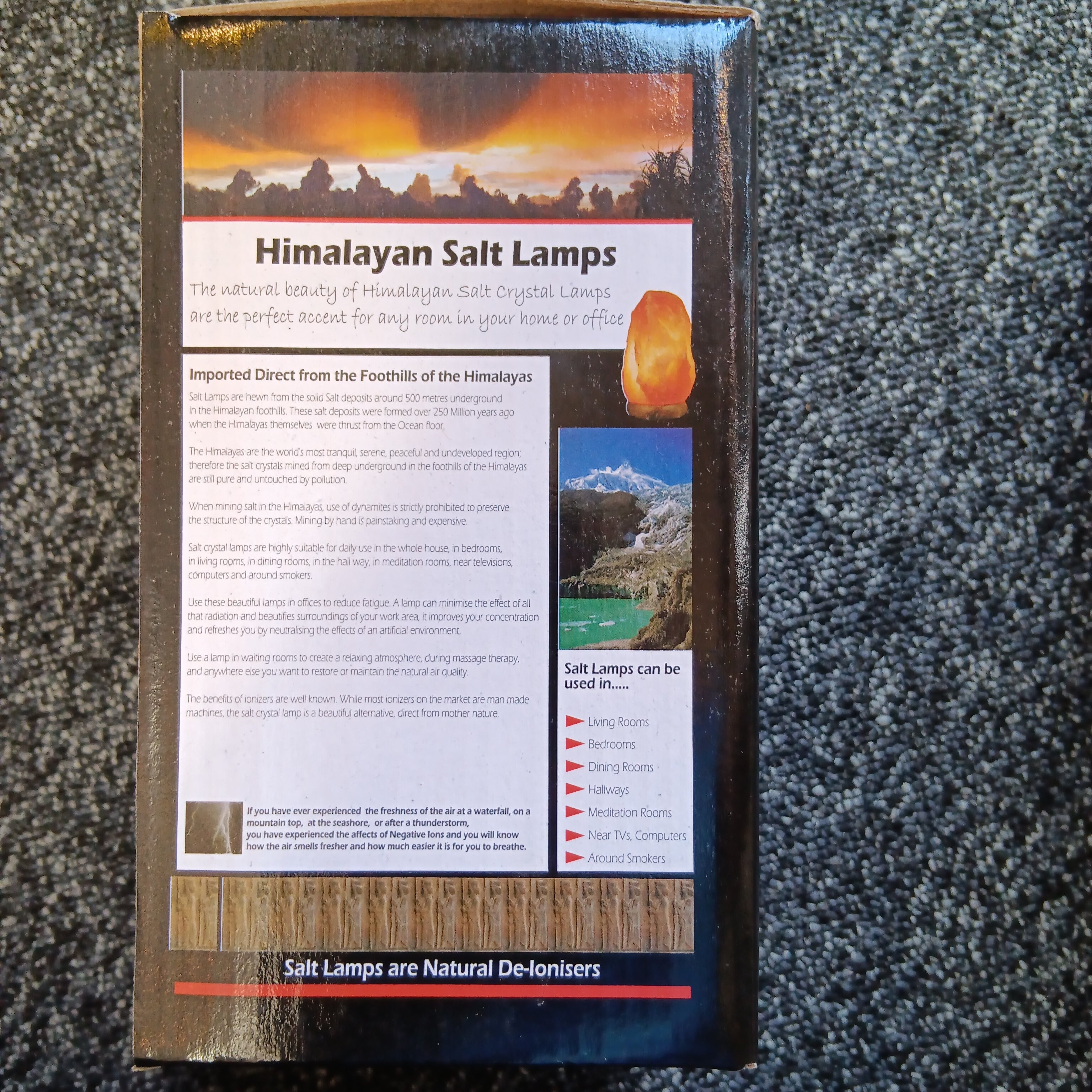 Saltlamp 1-2kg