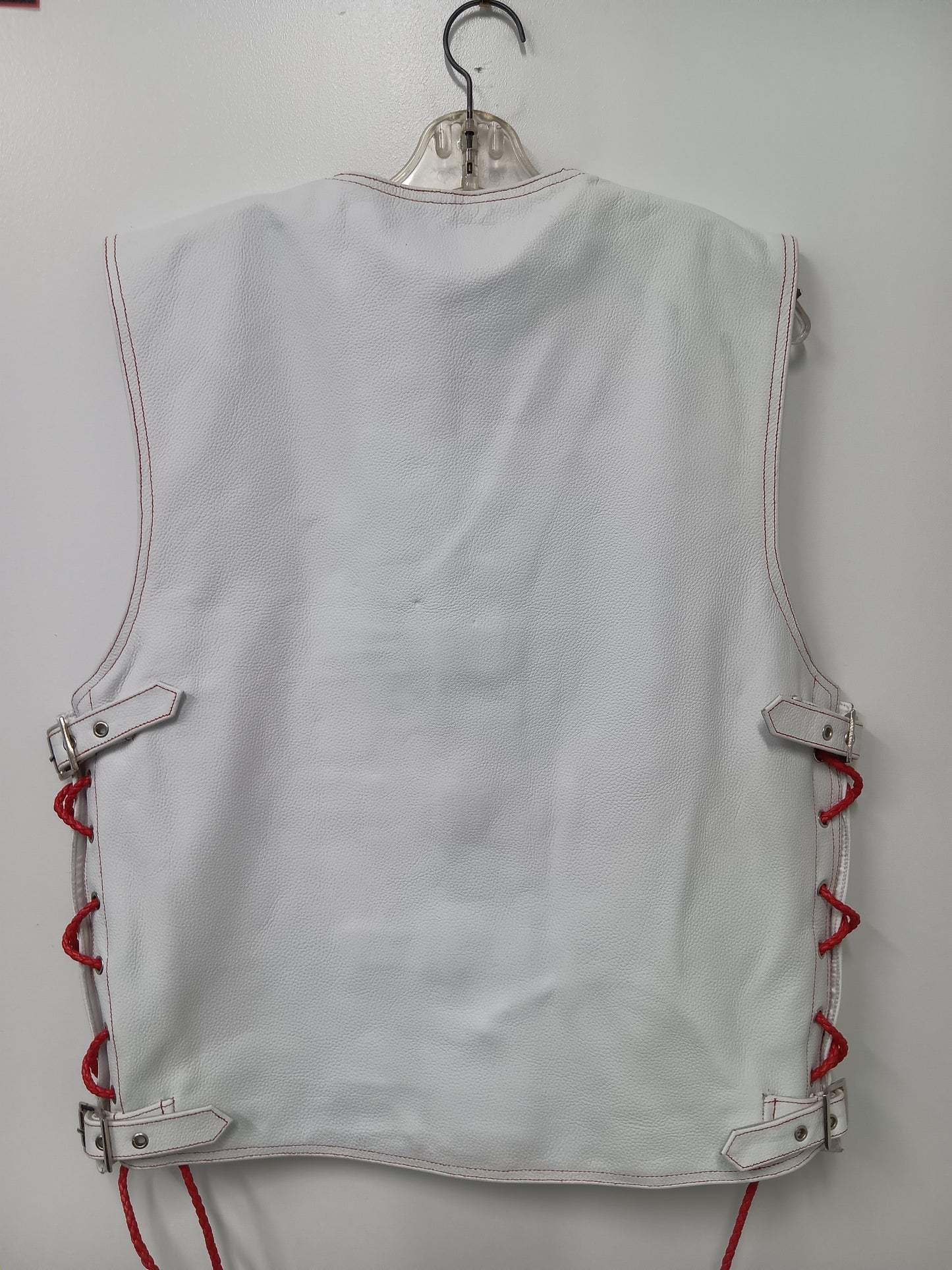 Vest - Biker White Soft