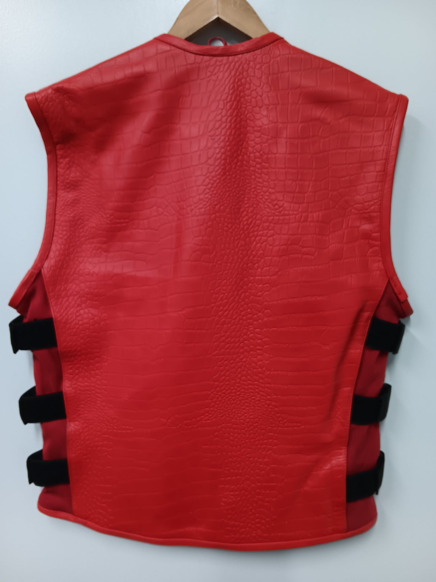 Vest - Black & Red Swat