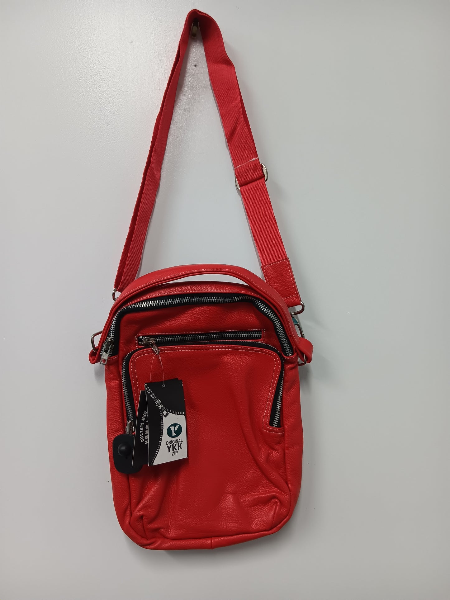 Leather Man Bags - Red