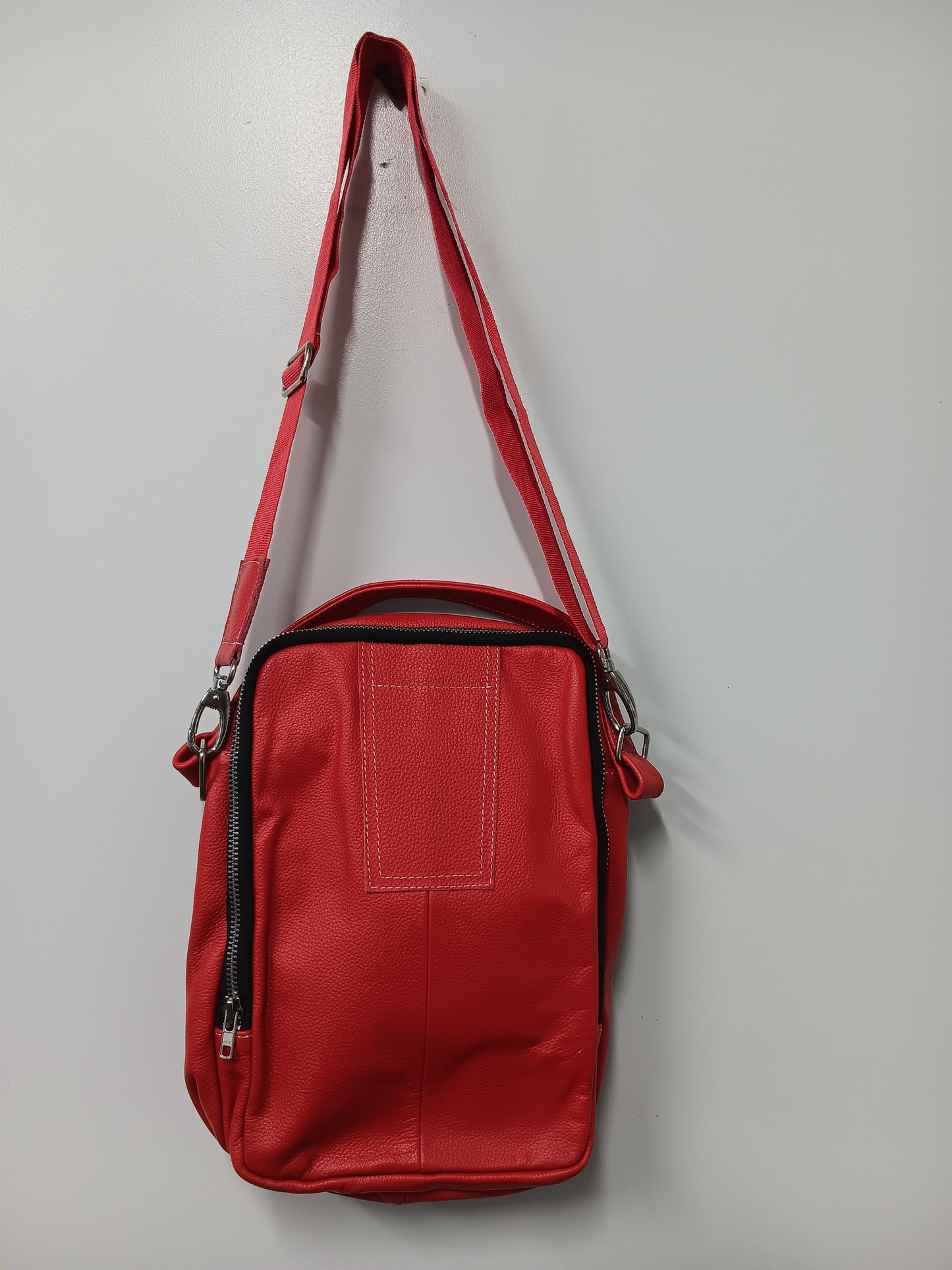 Leather Man Bags - Red