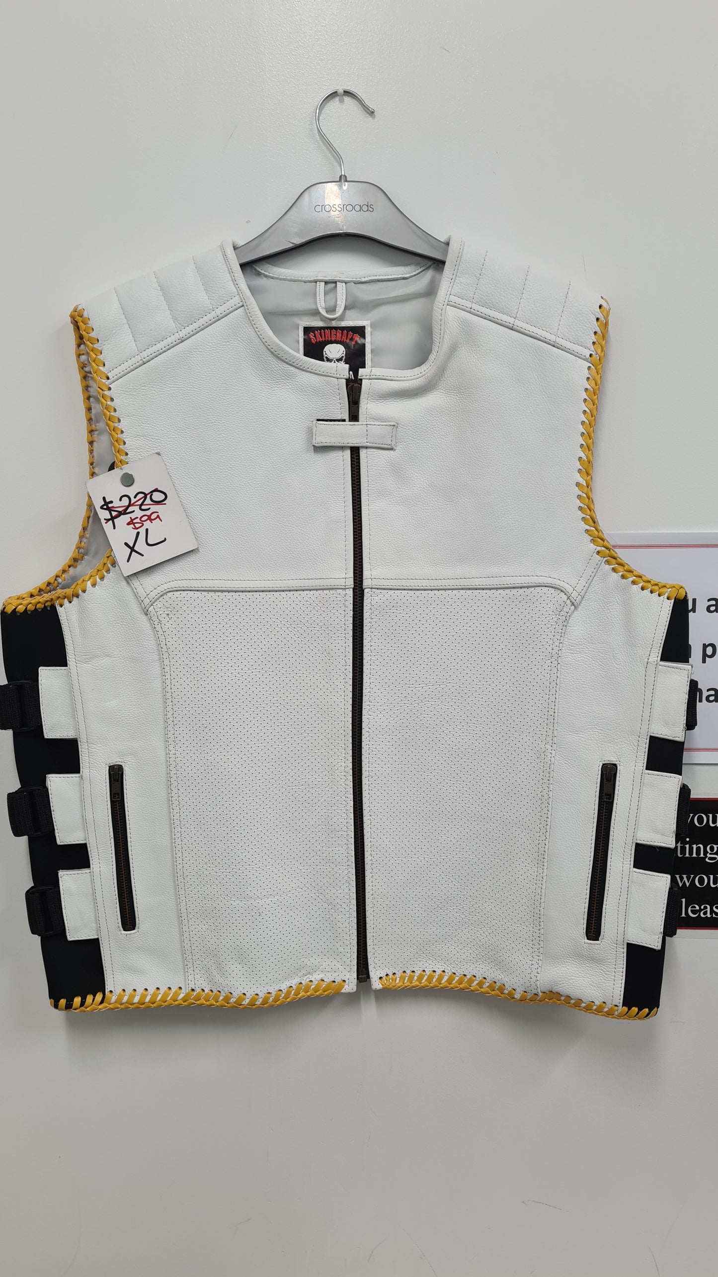 Vest - White Swat Style