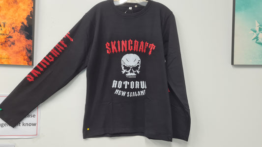 T Shirt - Skingraft Black Long Sleeve