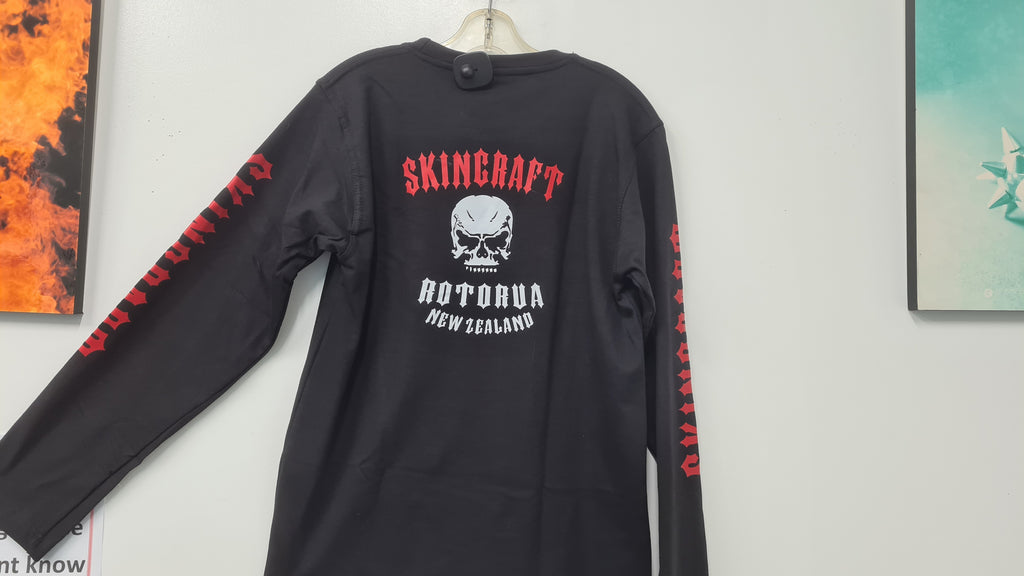 T Shirt - Skingraft Black Long Sleeve