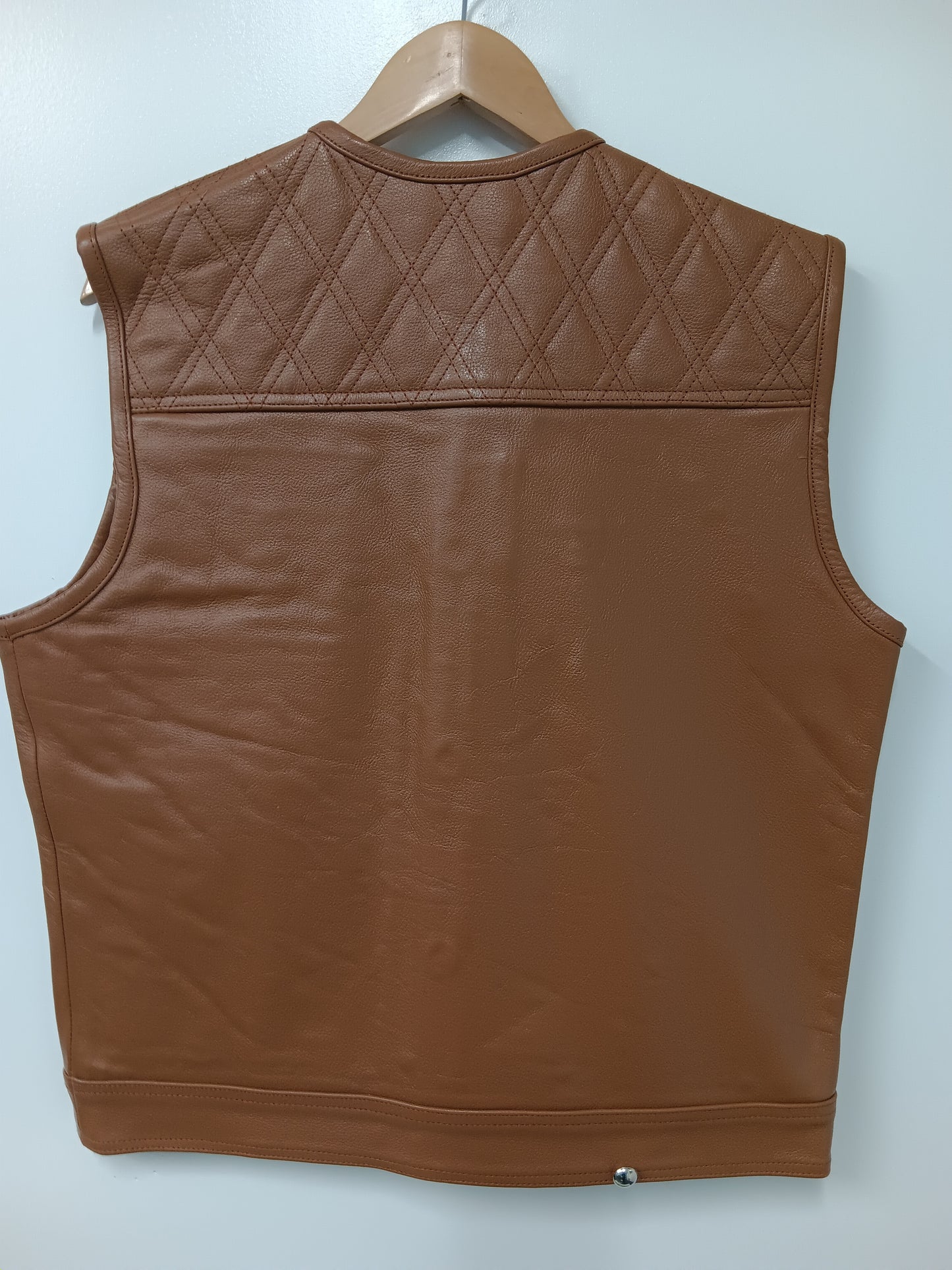 $99 Vest - Brown Leather Vest