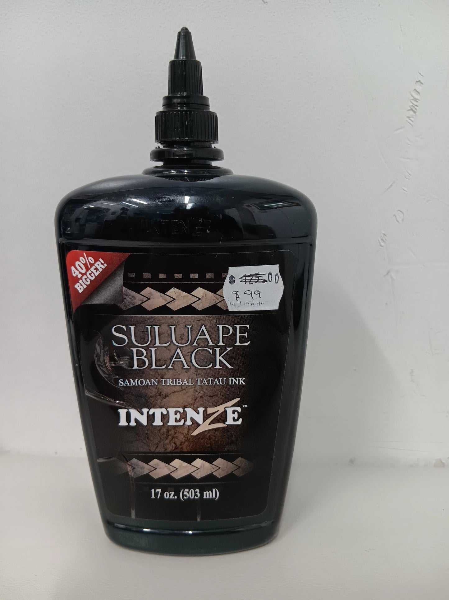 Intenze Suluape Black Tattoo Ink