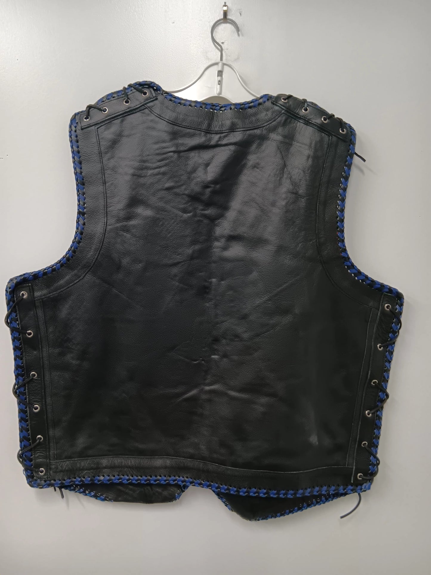 $99 Vest - Woven leather vest