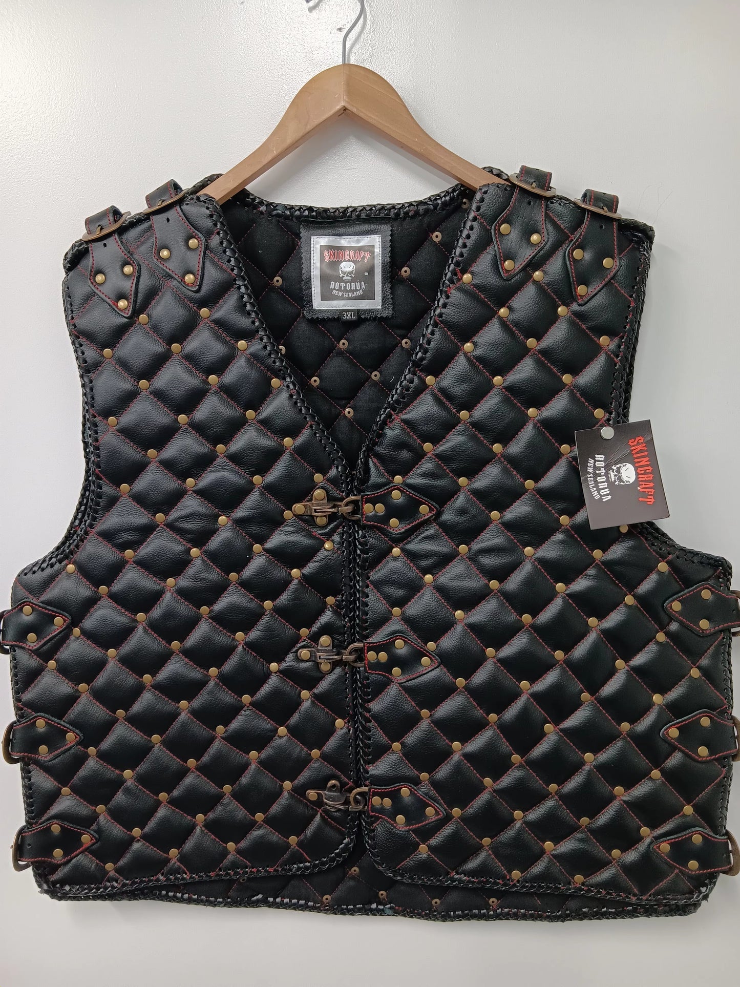 Vest - Leather padded