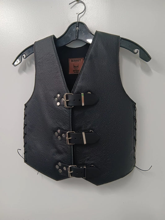 Kids Vest - Full Black