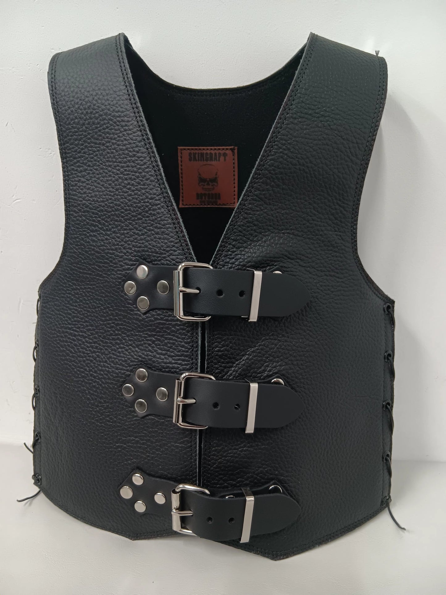 Kids Vest - Black 3 Buckle