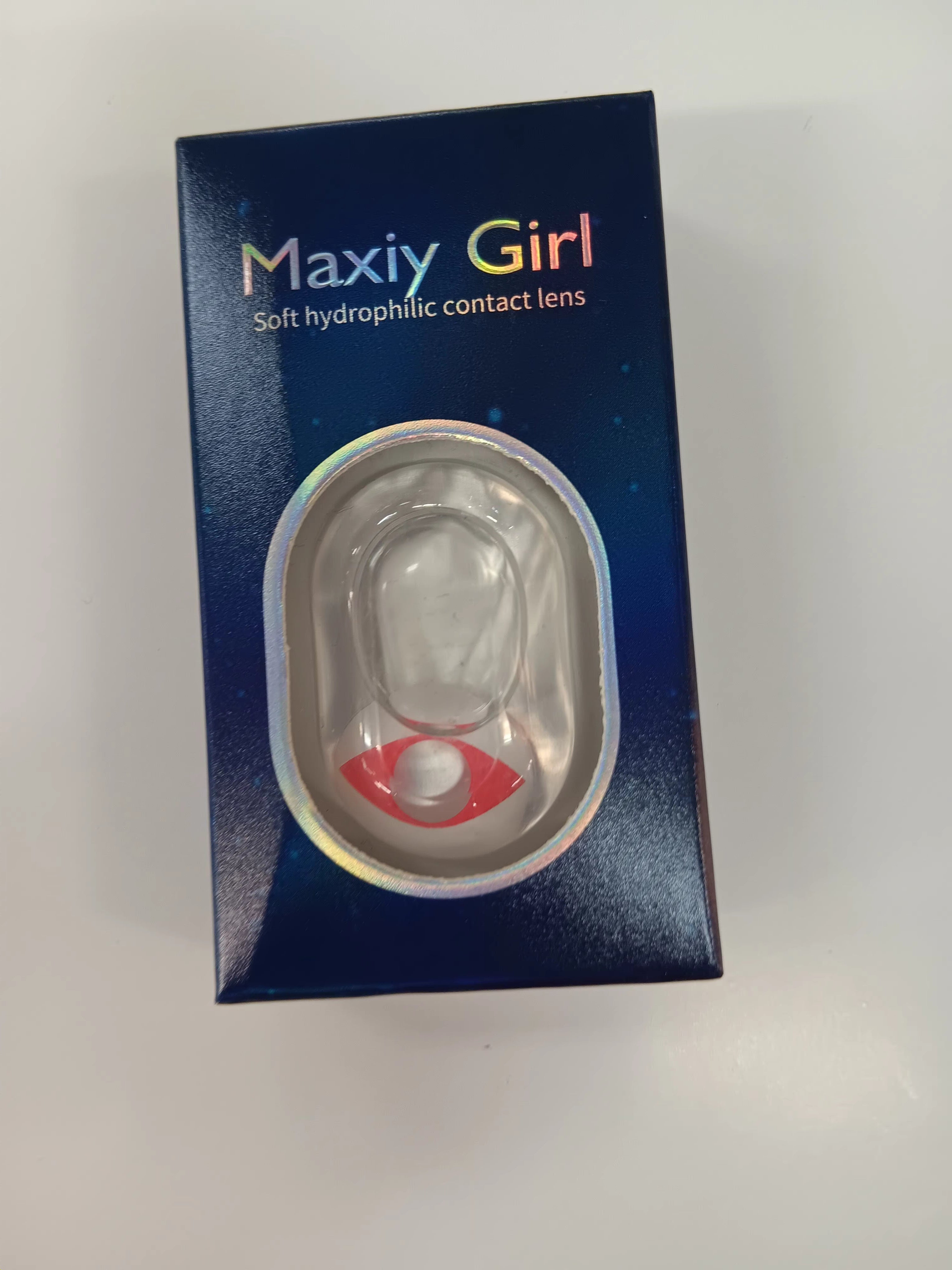 Red n white catseye lenses