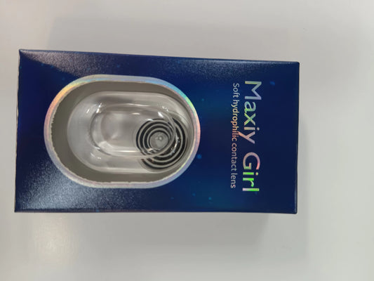 Spiral contact lenses