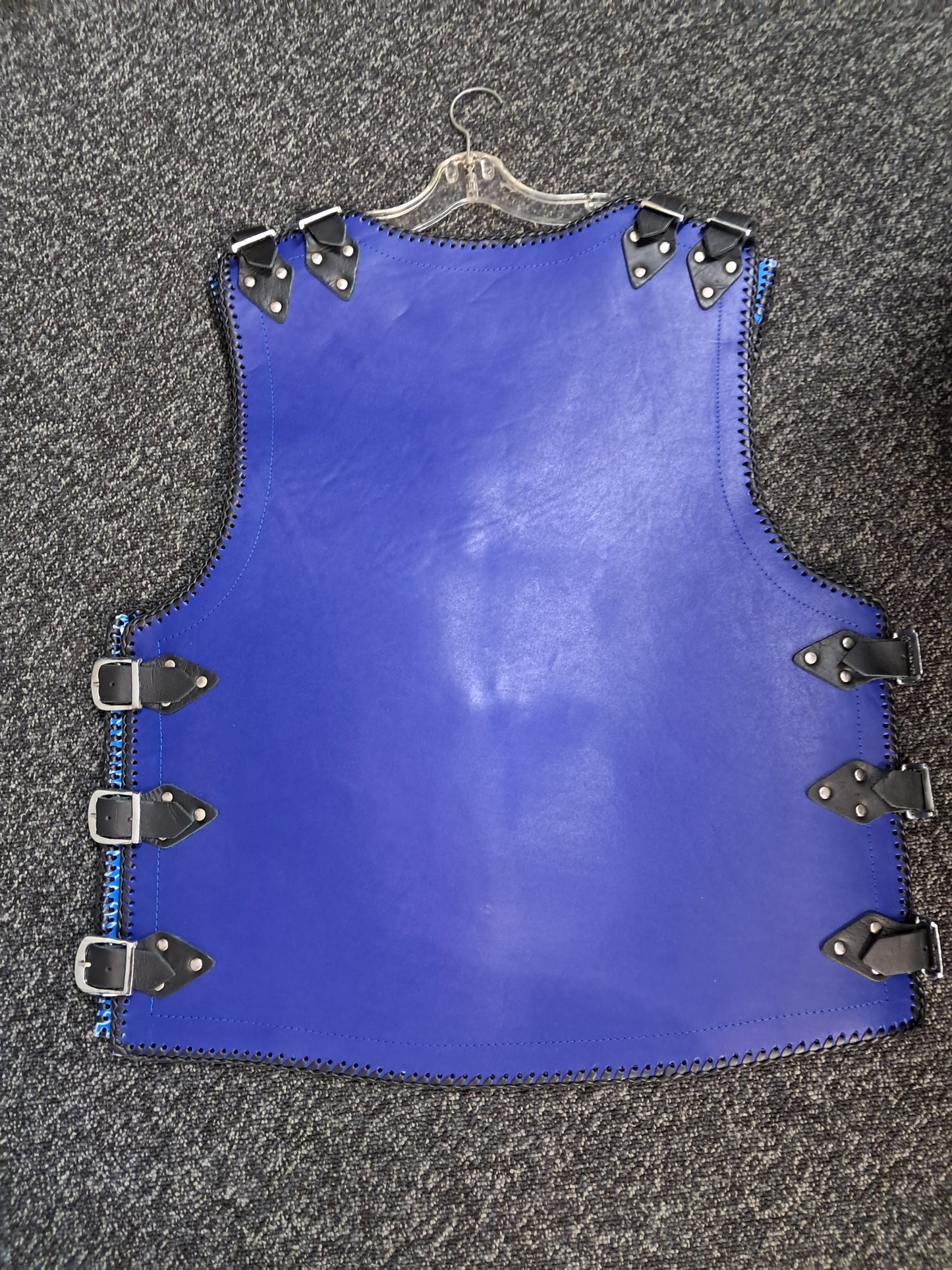 Vest - Blue w/Black buckles