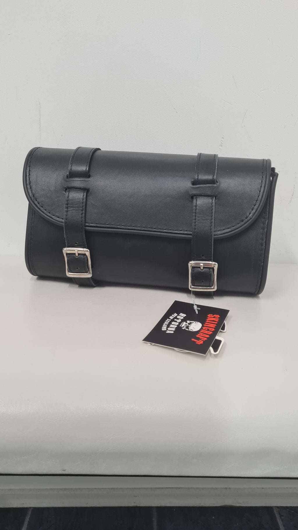 Leather motorbike carry/tool bag