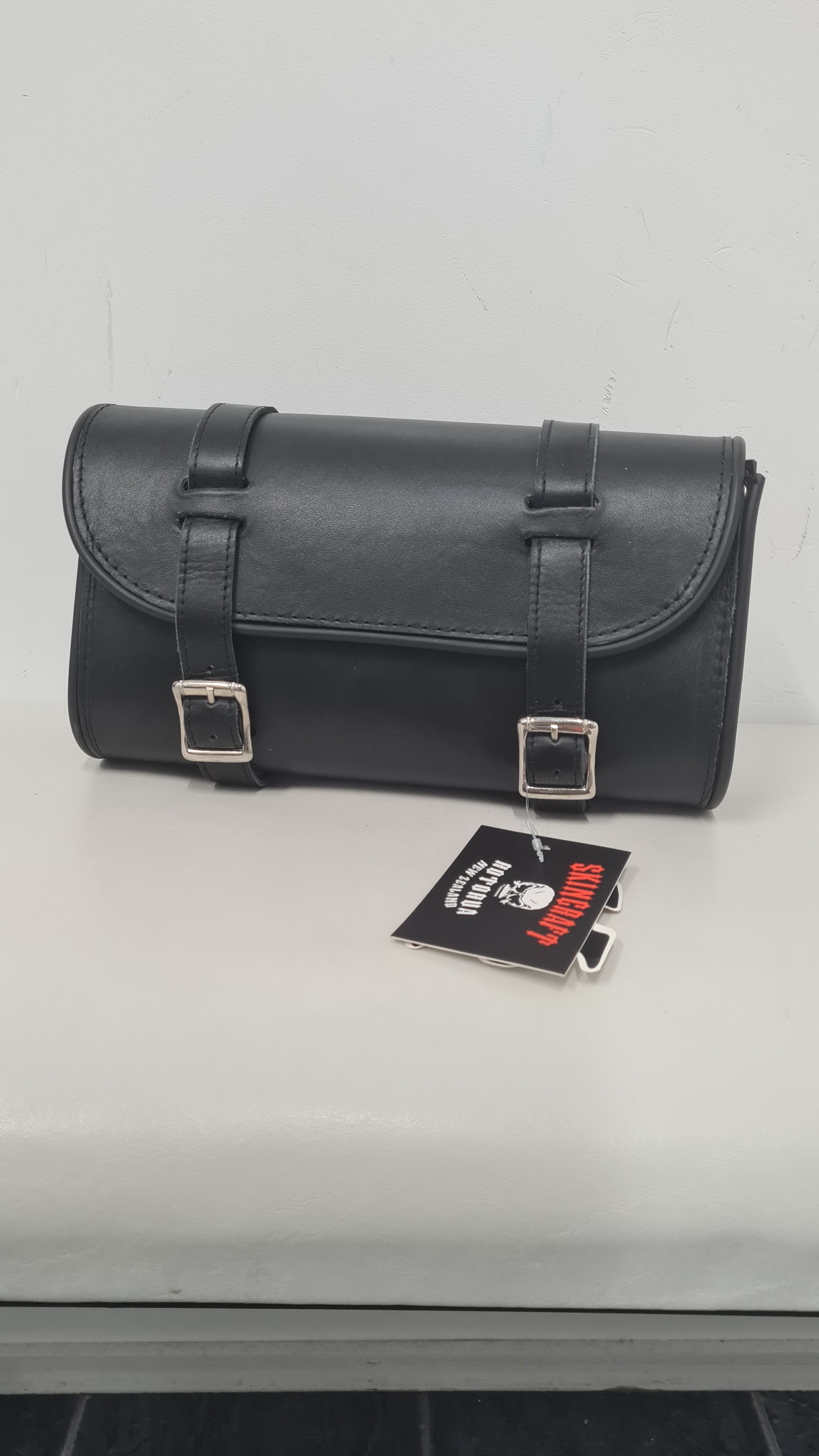 Leather motorbike carry/tool bag