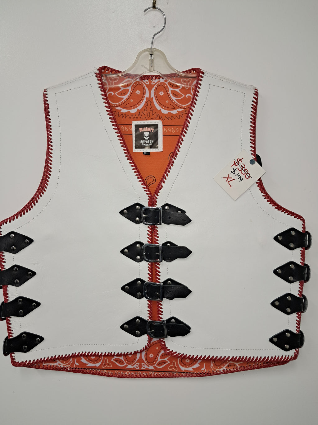 Vest - 3.5mm thick leather vests