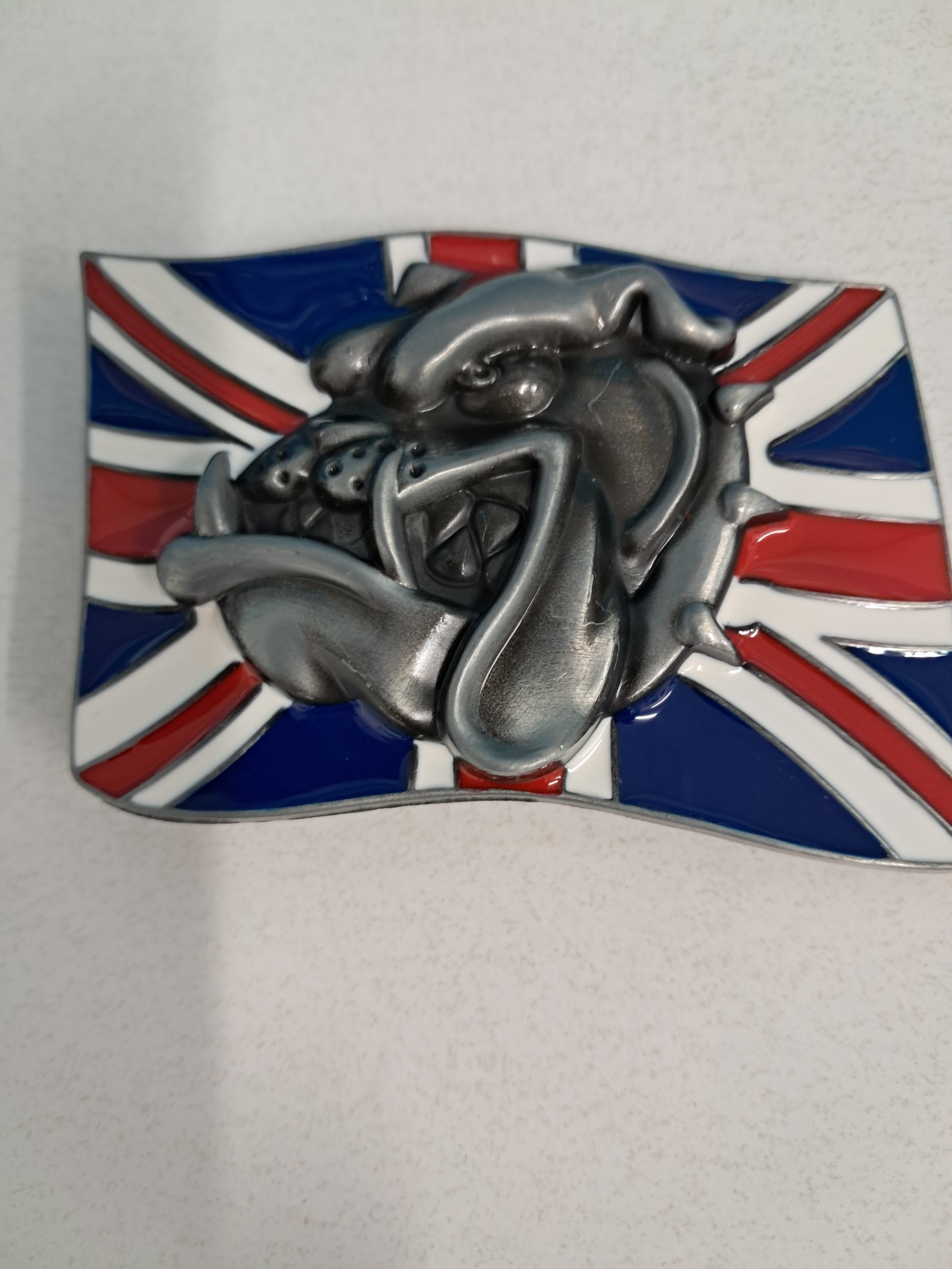 Bulldog belt buckle