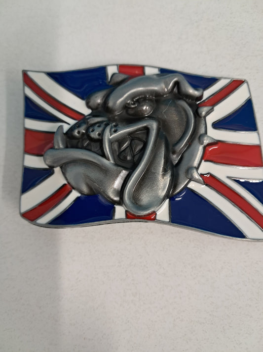 Bulldog belt buckle