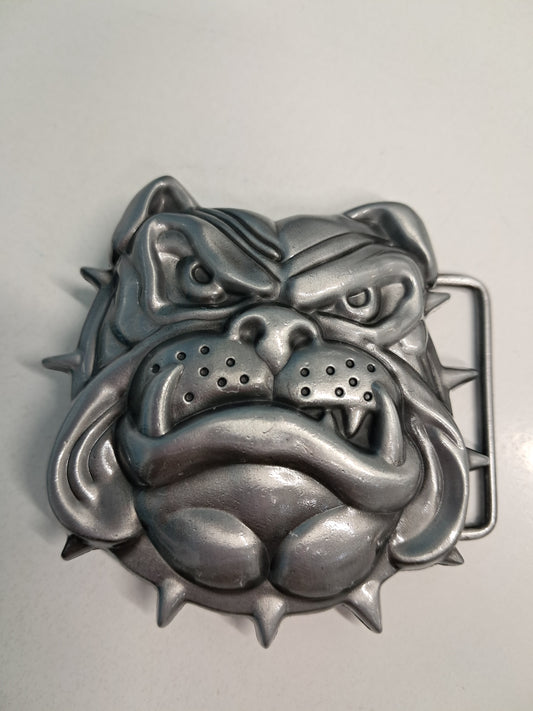 Bulldog belt buckle