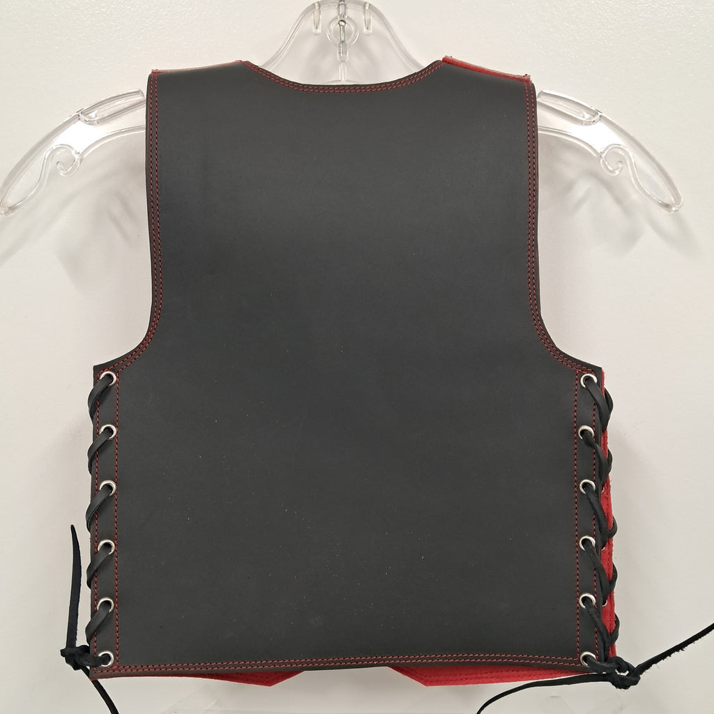 Kiddies leather vest
