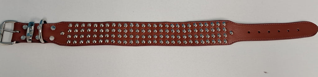 Leather dog collar