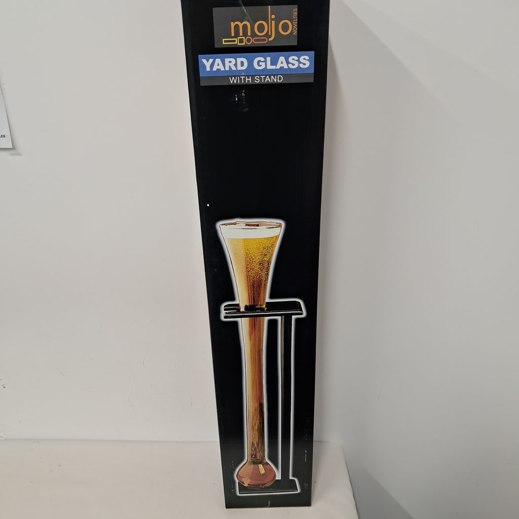 Yard glass with stand