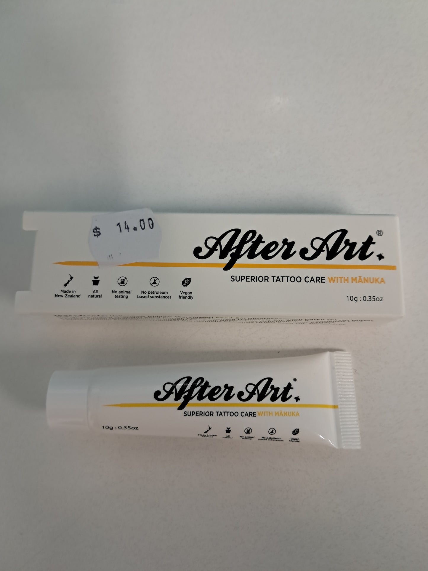 Afterart tattoo care