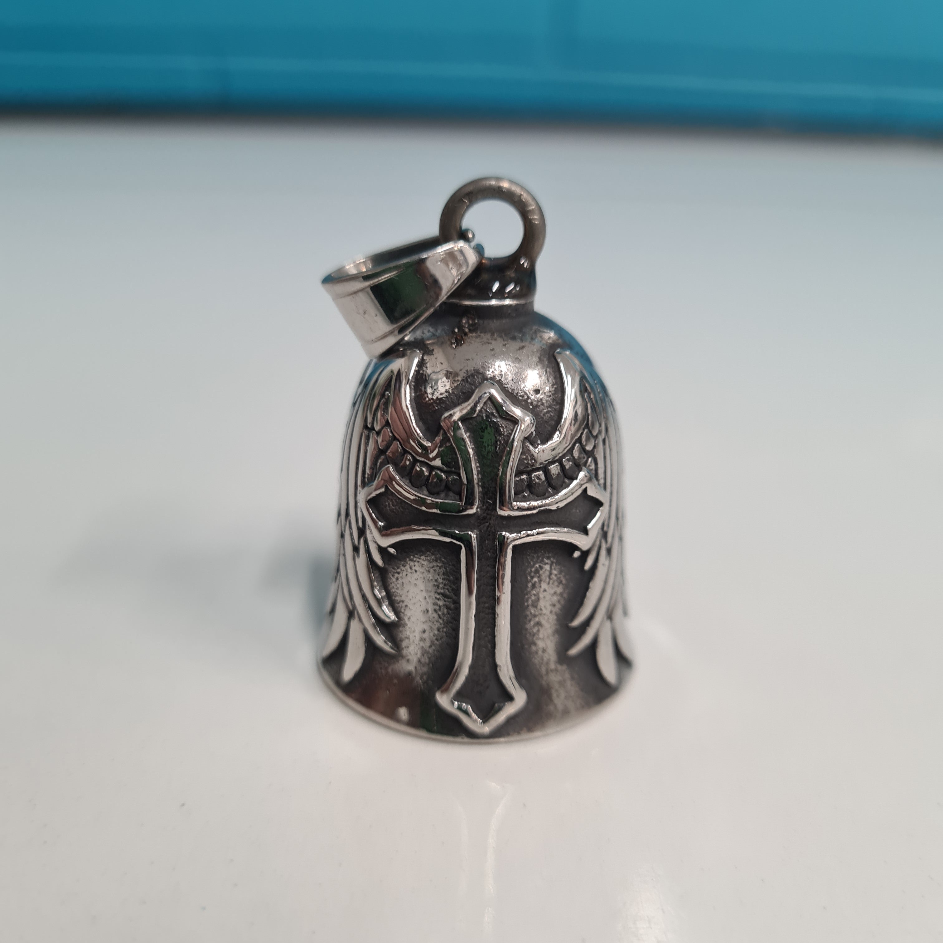 Gremlin/Guardian Bell - Celtic Cross w/wings
