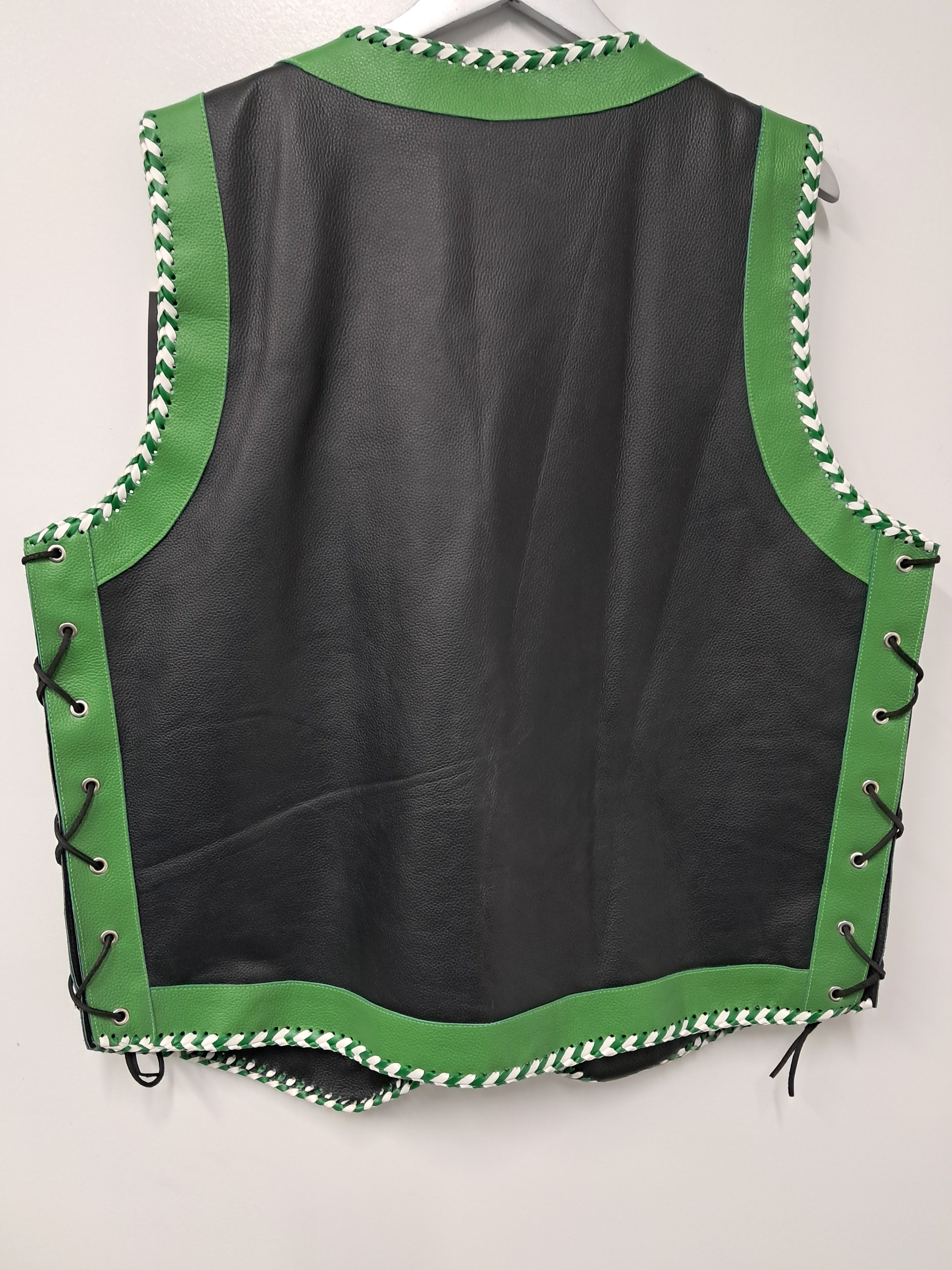 $99 Vest - Black and Green