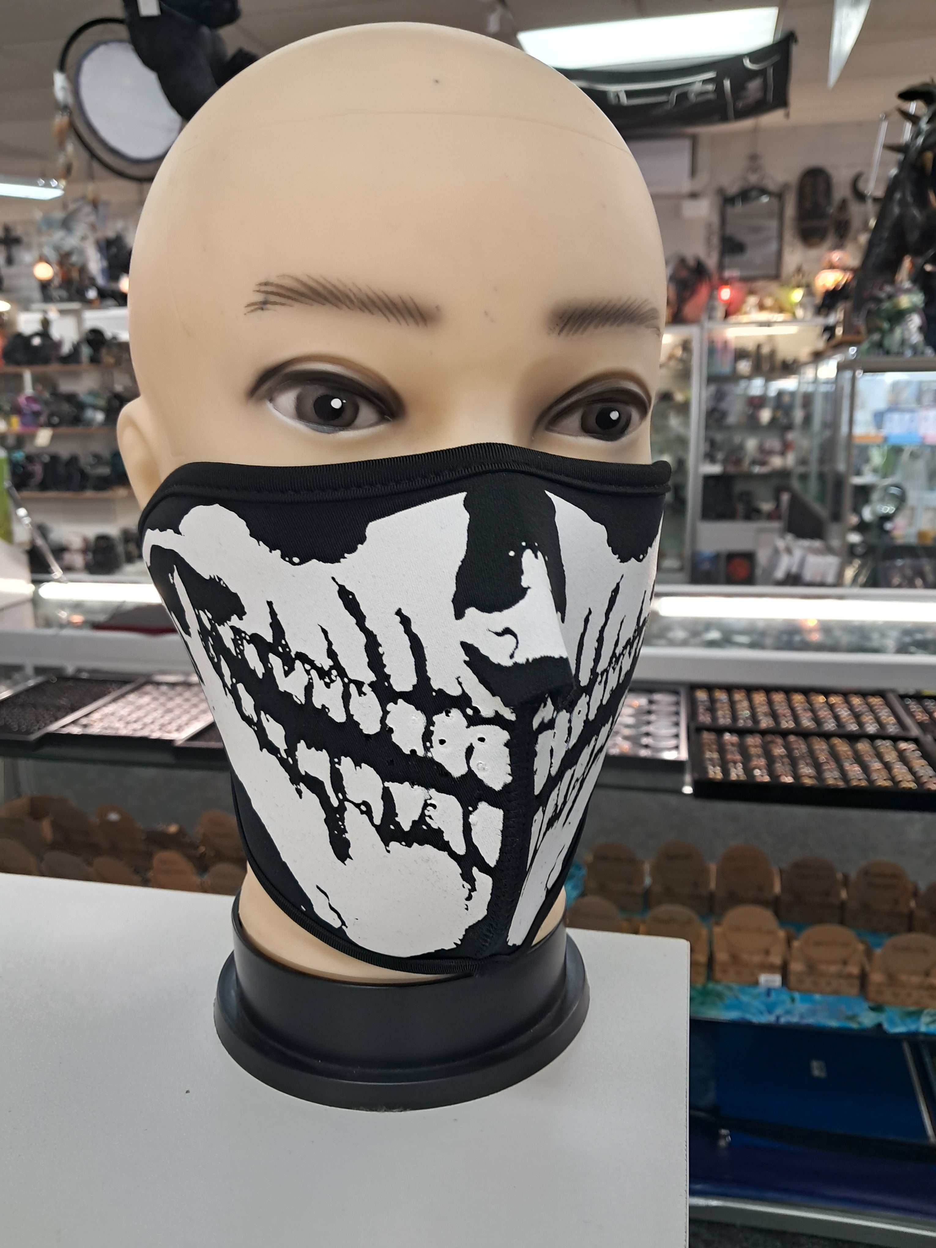 Motorcycle facemask