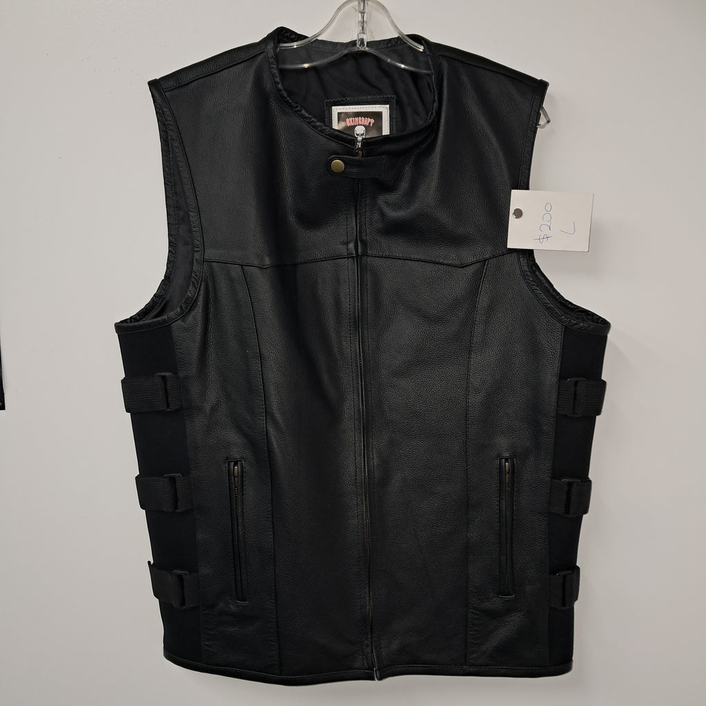 Vest -  Full Black Swat Style