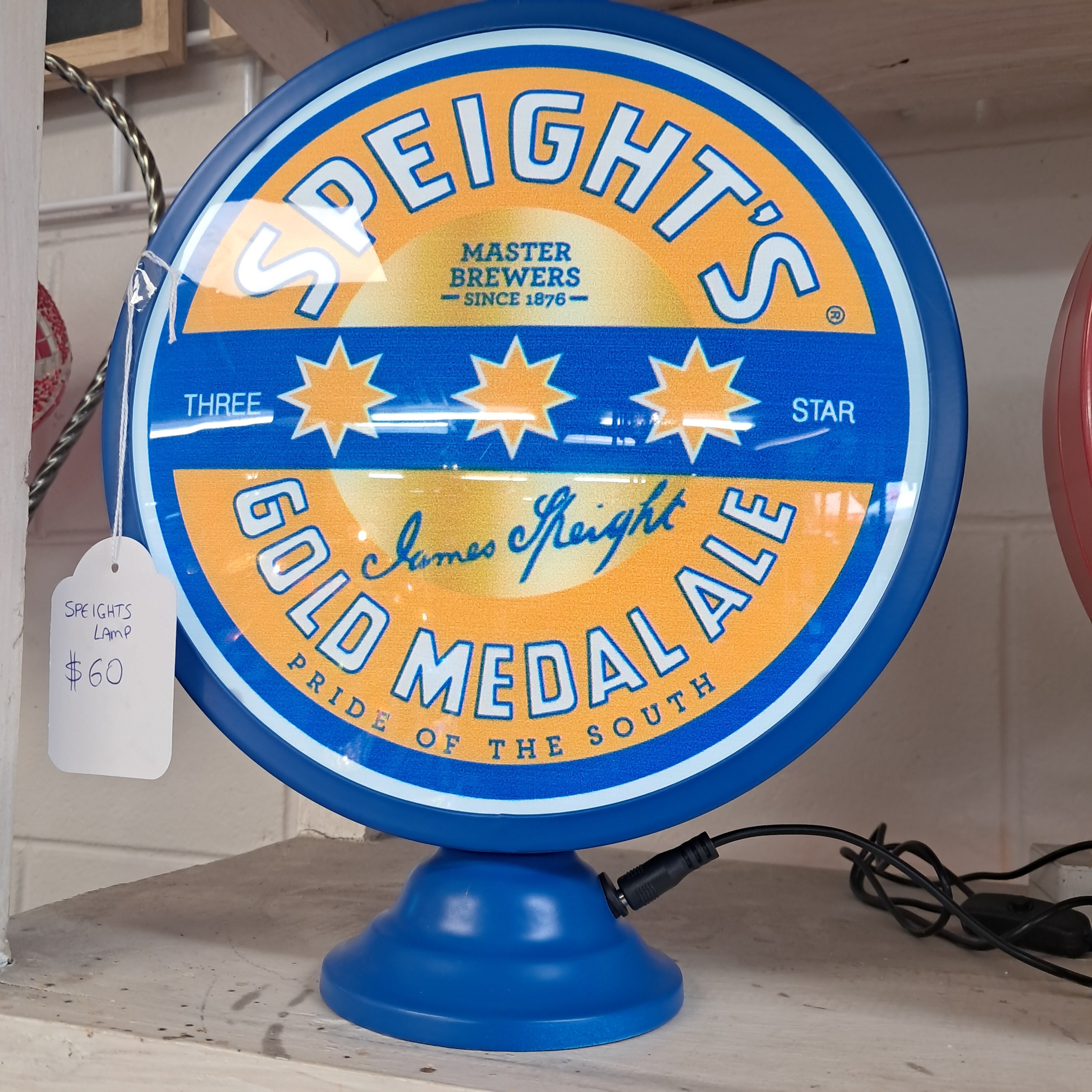 Speights bar light
