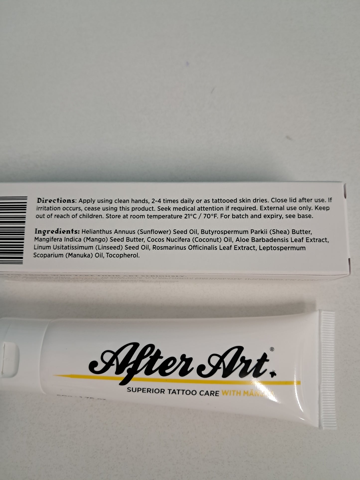Afterart tattoo care