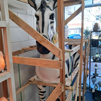 Zebra garden ornament