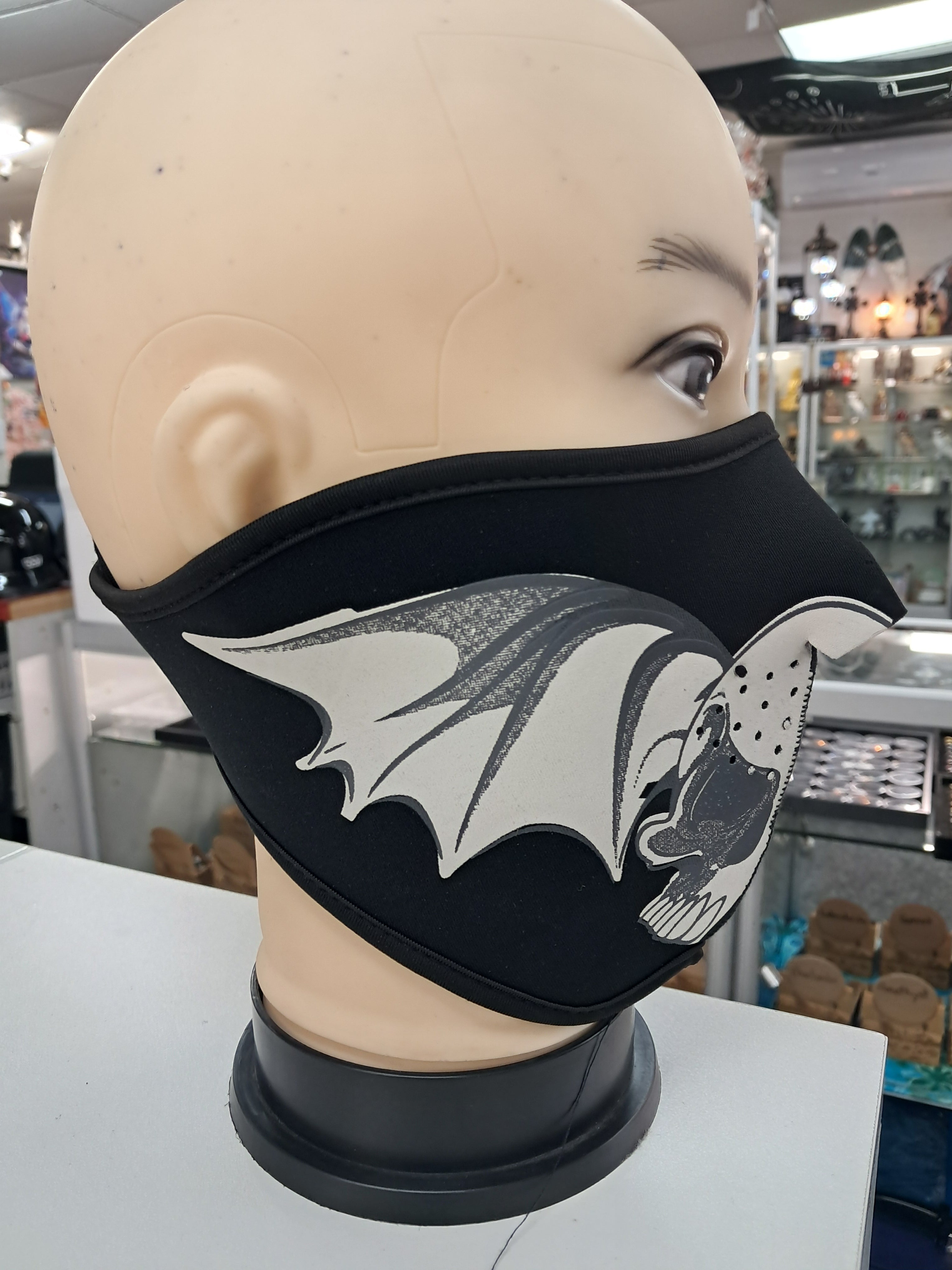 Motorcycle facemask