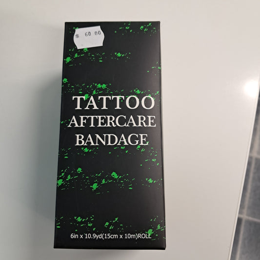 Tattoo aftercare bandage