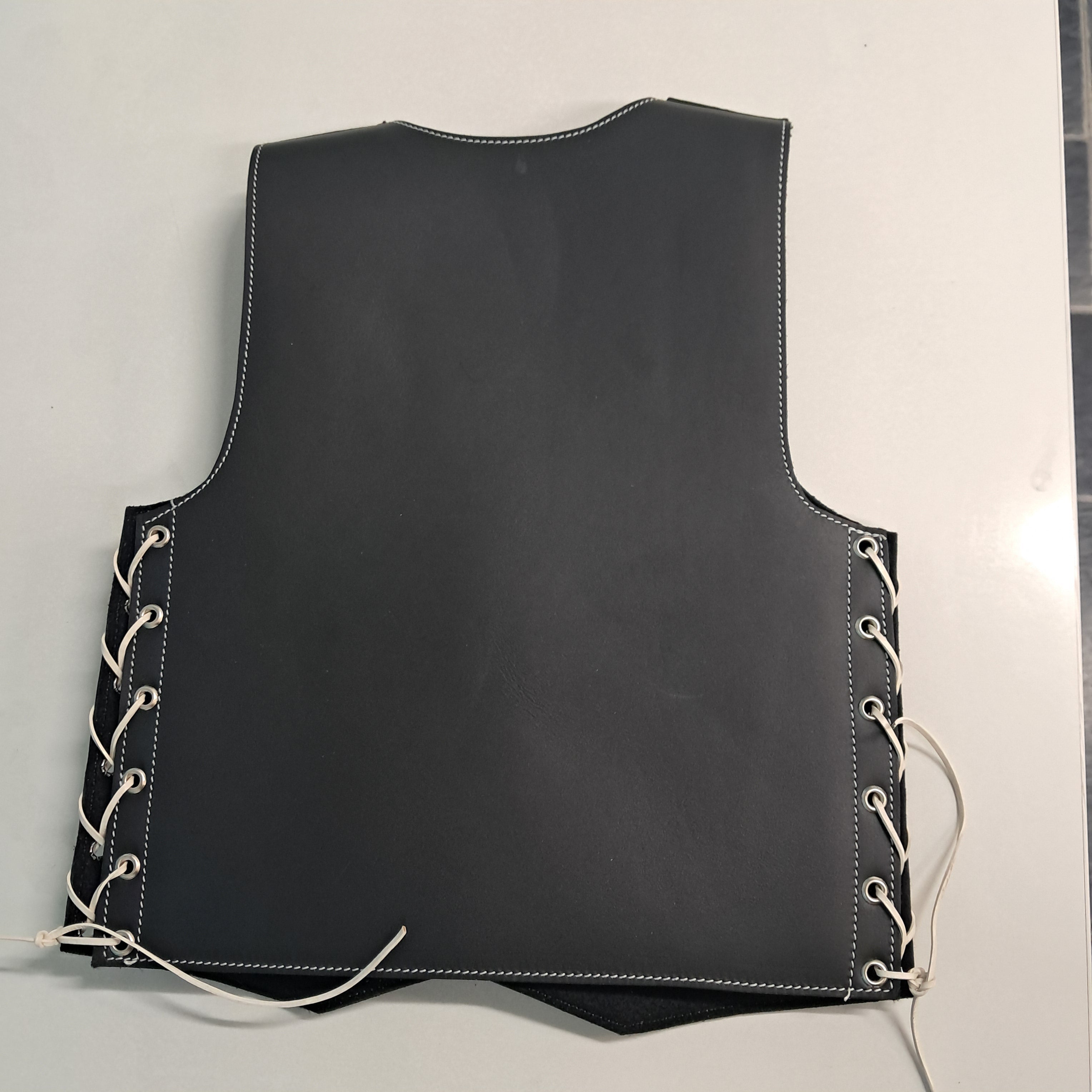 Kiddies leather vest