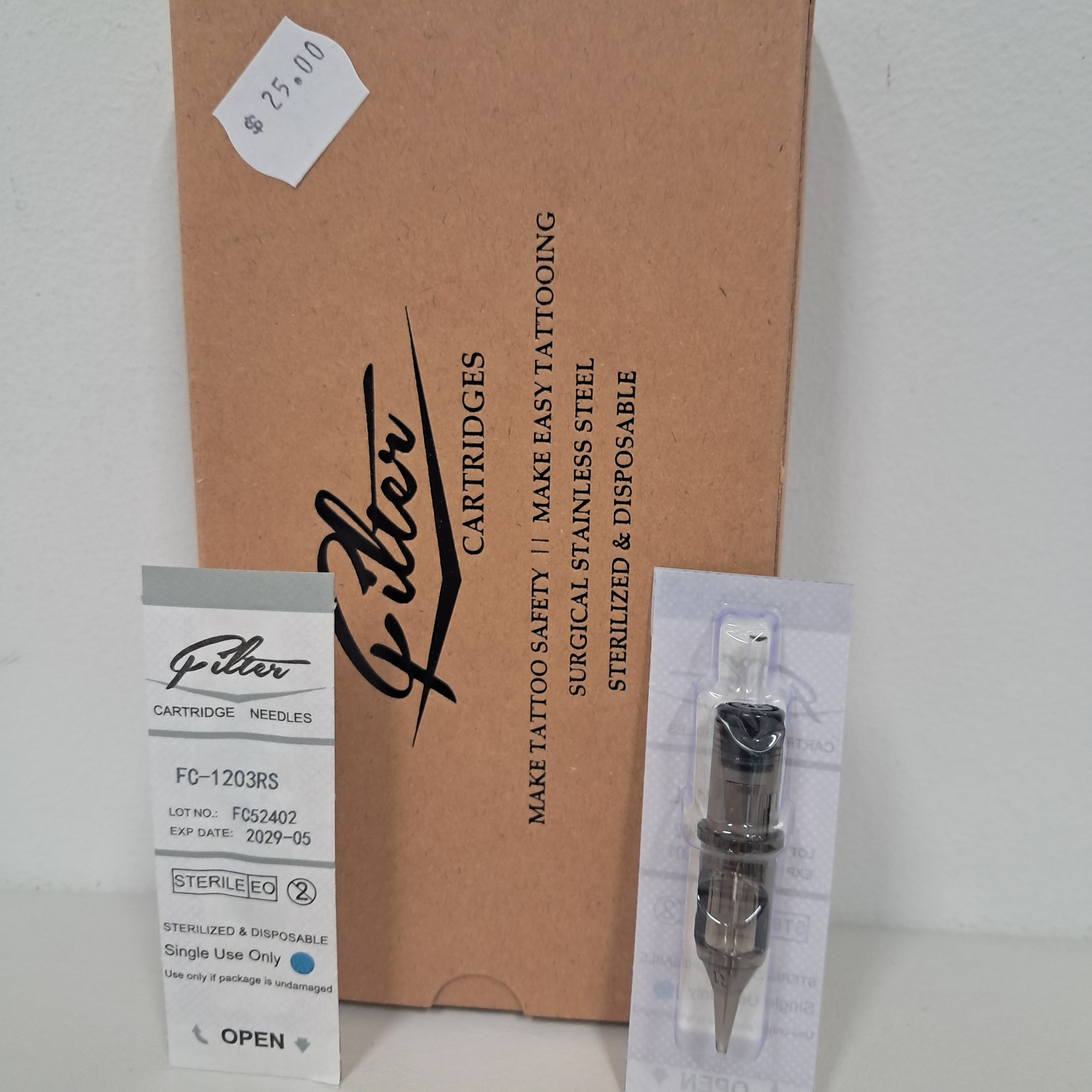 1 round liner tattoo cartridge needles