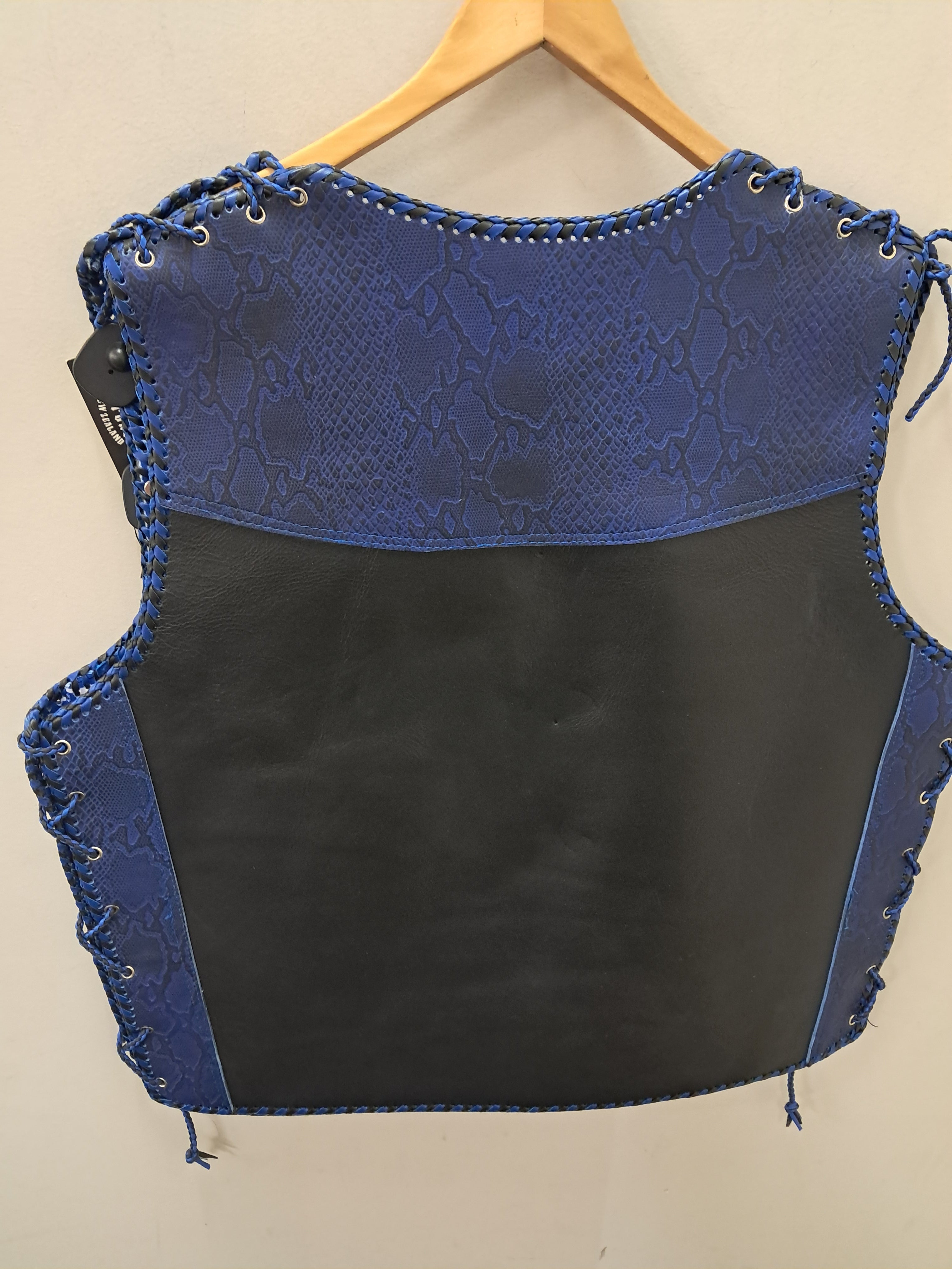 Bikers leather vests