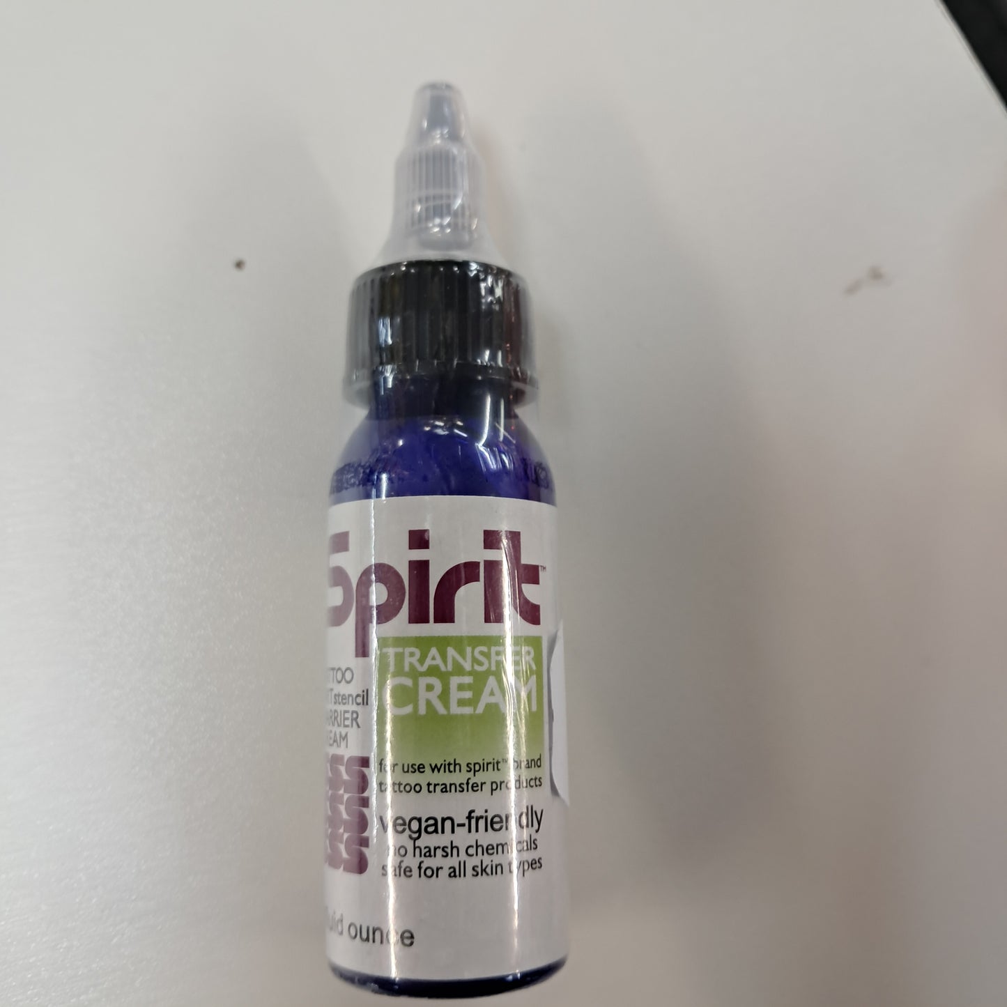 Spirit transfer cream