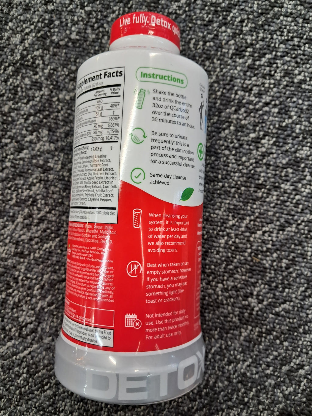 Carbo32 detox