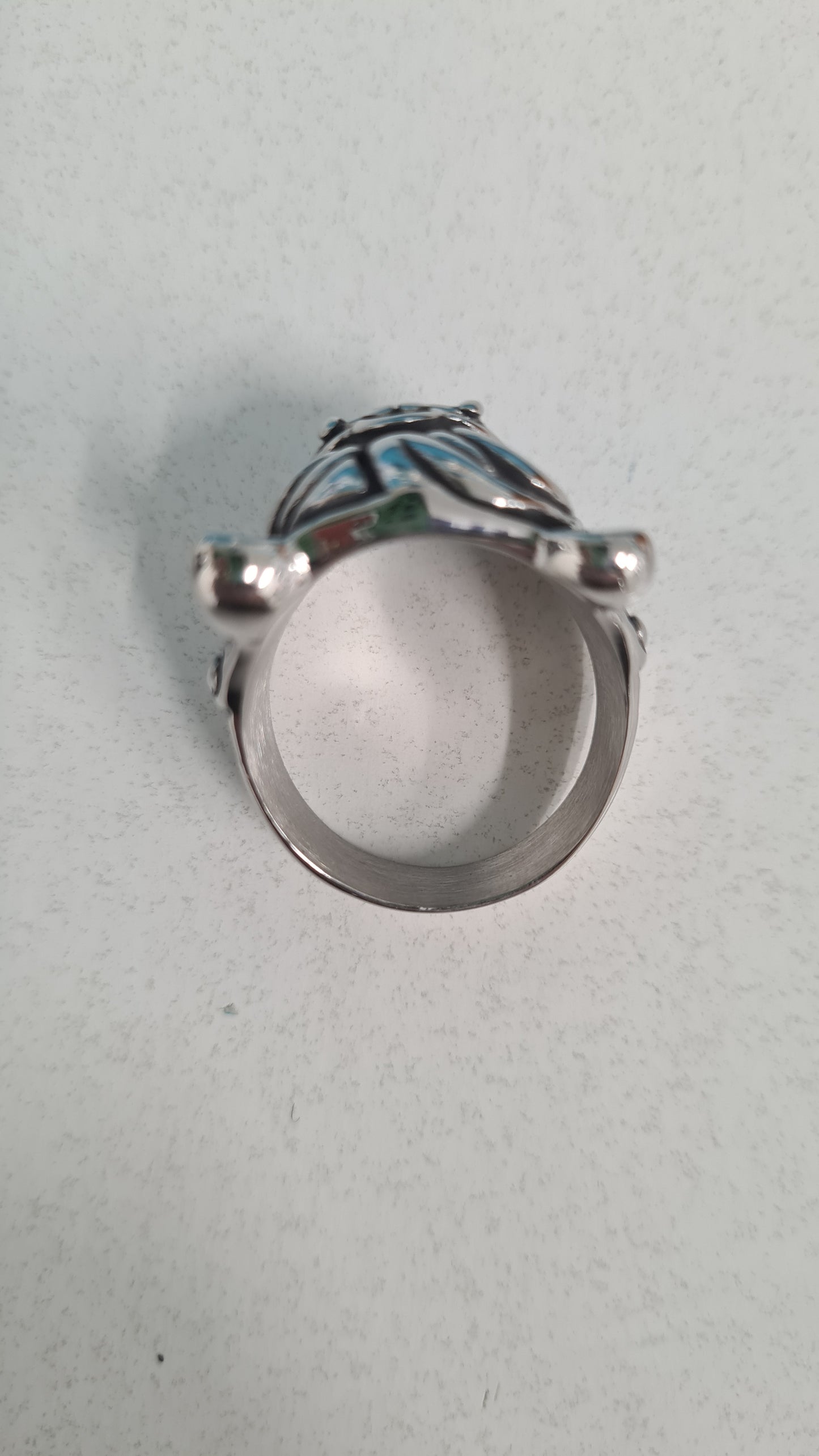 Ring - Silver Bull Dog