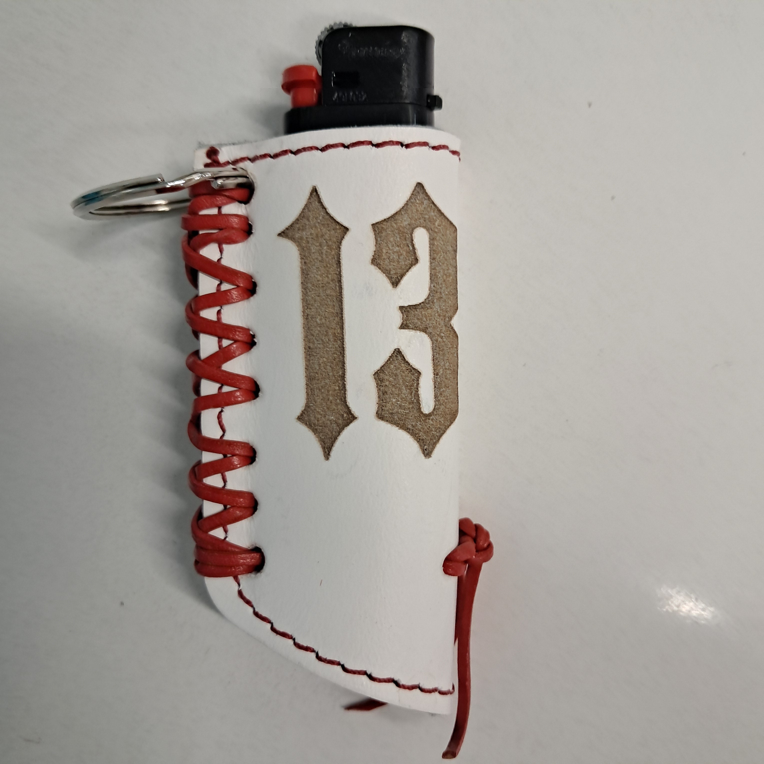 13 leather lighter cover